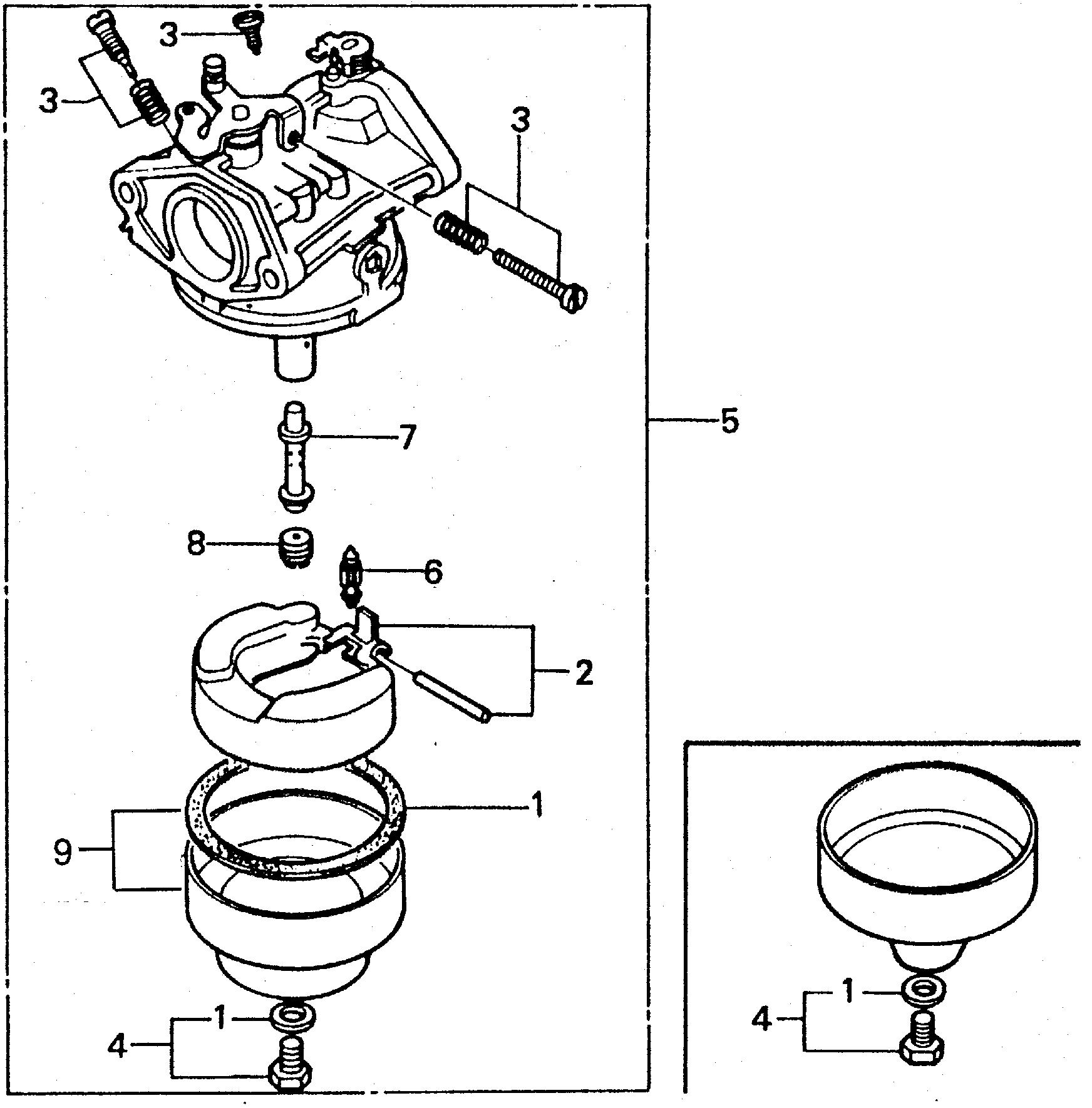 Carburetor for a honda push mower sale